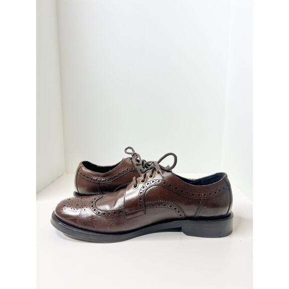 Jimmy Choo Brown Oxford Lace Up Shoes, Size 42 - Picture 8 of 15